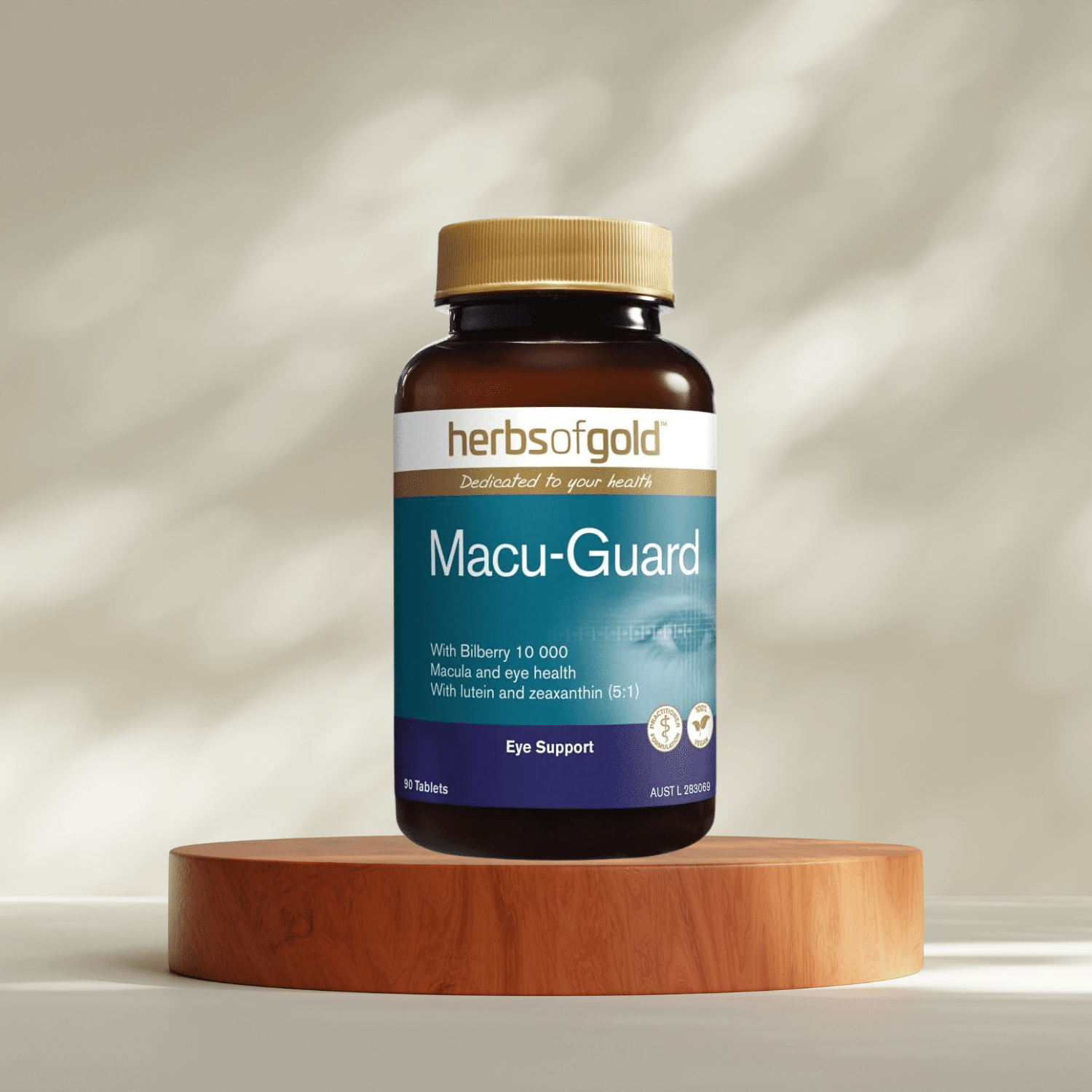 Herbs of Gold Macu - Guard with Bilberry 10000 / 90 Tablets - BeeVitamins