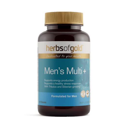 Herbs of Gold Men's Multi 60 Tablets - BeeVitamins