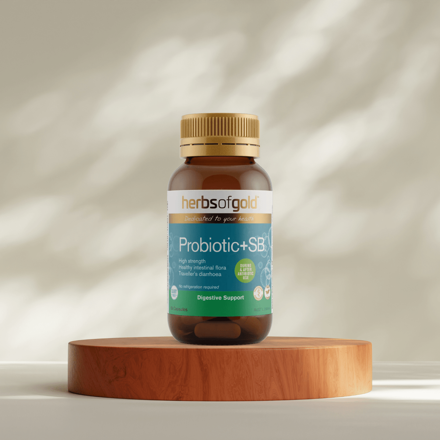 Herbs of Gold Probiotic + SB 60 Capsules - BeeVitamins