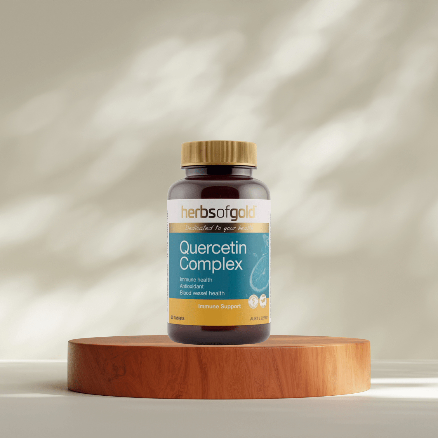 Herbs of Gold Quercetin Complex 60 Tablets - BeeVitamins