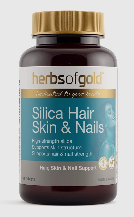 Herbs of Gold Silica Hair Skin & Nails 60 Tablets - BeeVitamins
