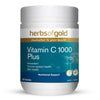 Herbs of Gold Vitamin C 1000 Plus 120 Tablets - BeeVitamins