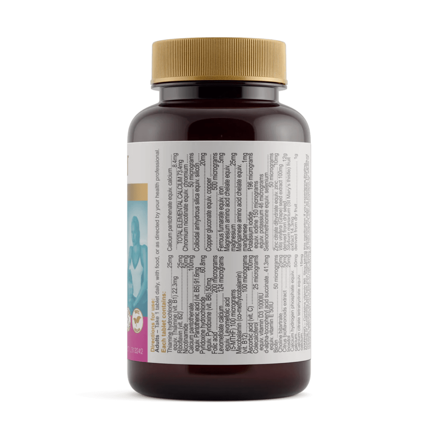 Herbs of Gold Women's Multi Plus 60 tablets - BeeVitamins
