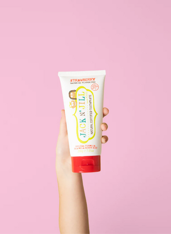 Jack n Jill Mega Berry Natural Certified Toothpaste Strawberry 200g
