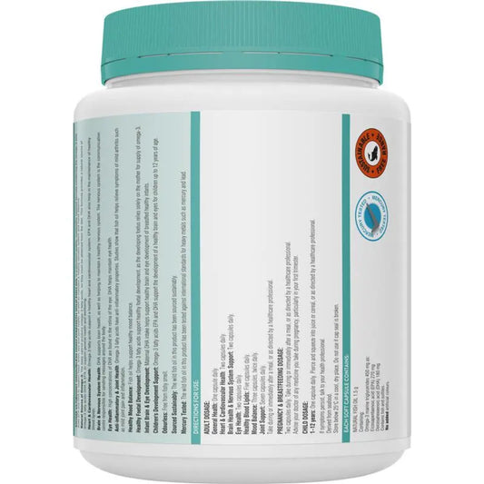 Swisse Odourless High Strength Fish Oil 1500mg 400 Capsules