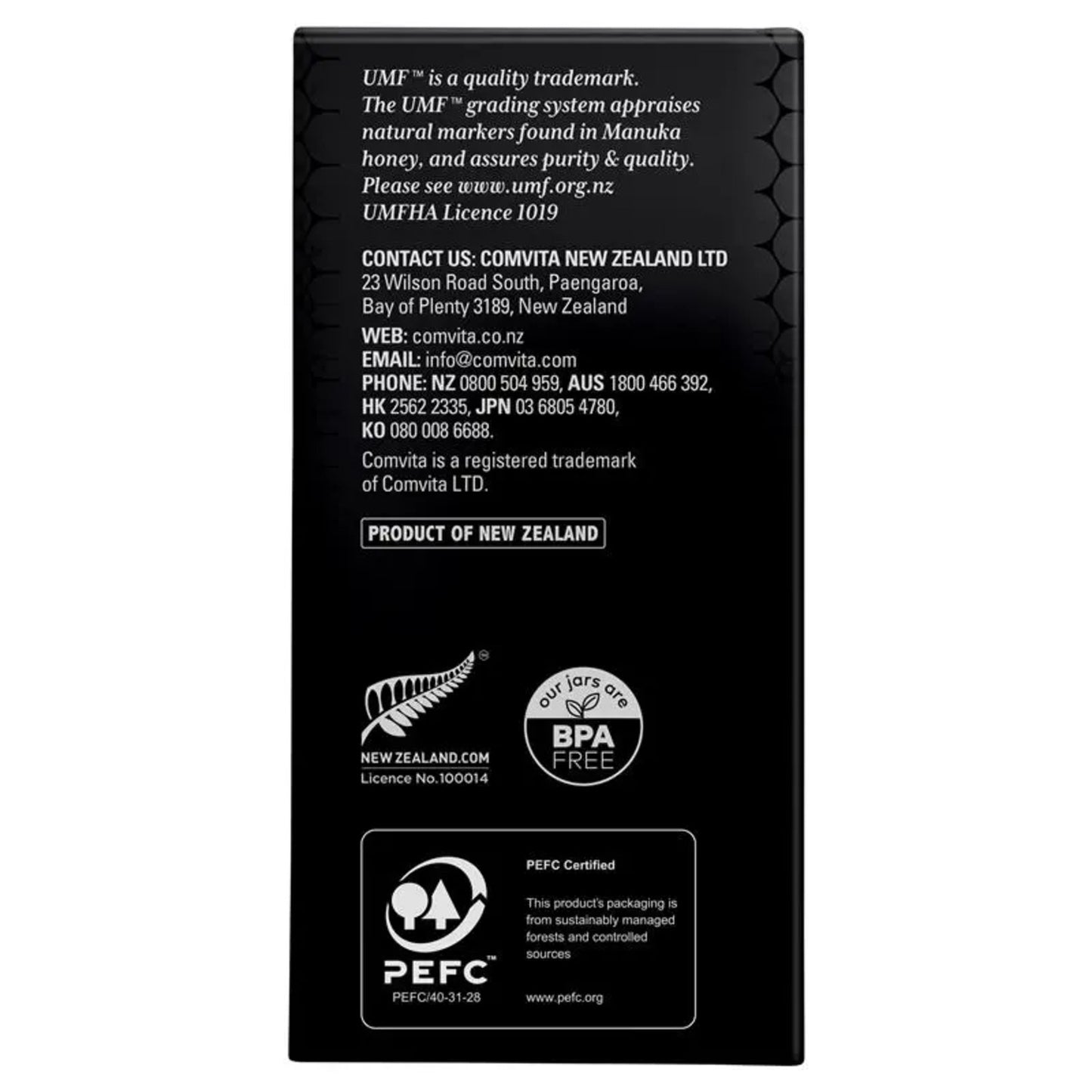 Comvita UMF 15+ 250g Manuka Honey New Zealand