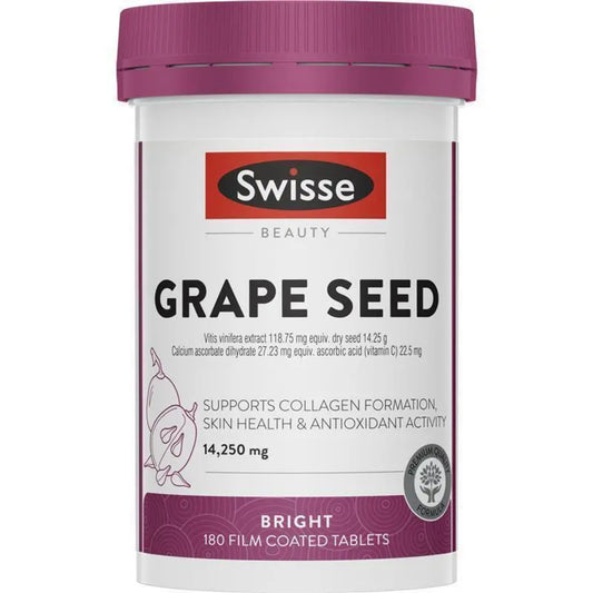 Swisse Grape Seed 14,250mg 180 Tablets