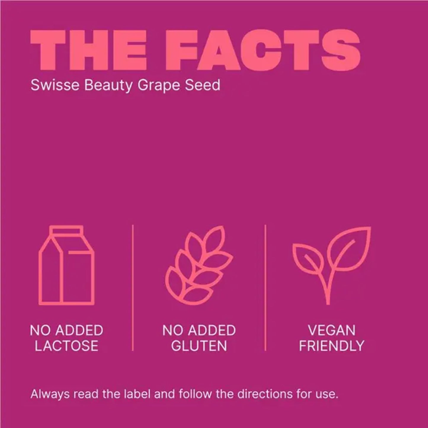 Swisse Grape Seed 14,250mg 180 Tablets