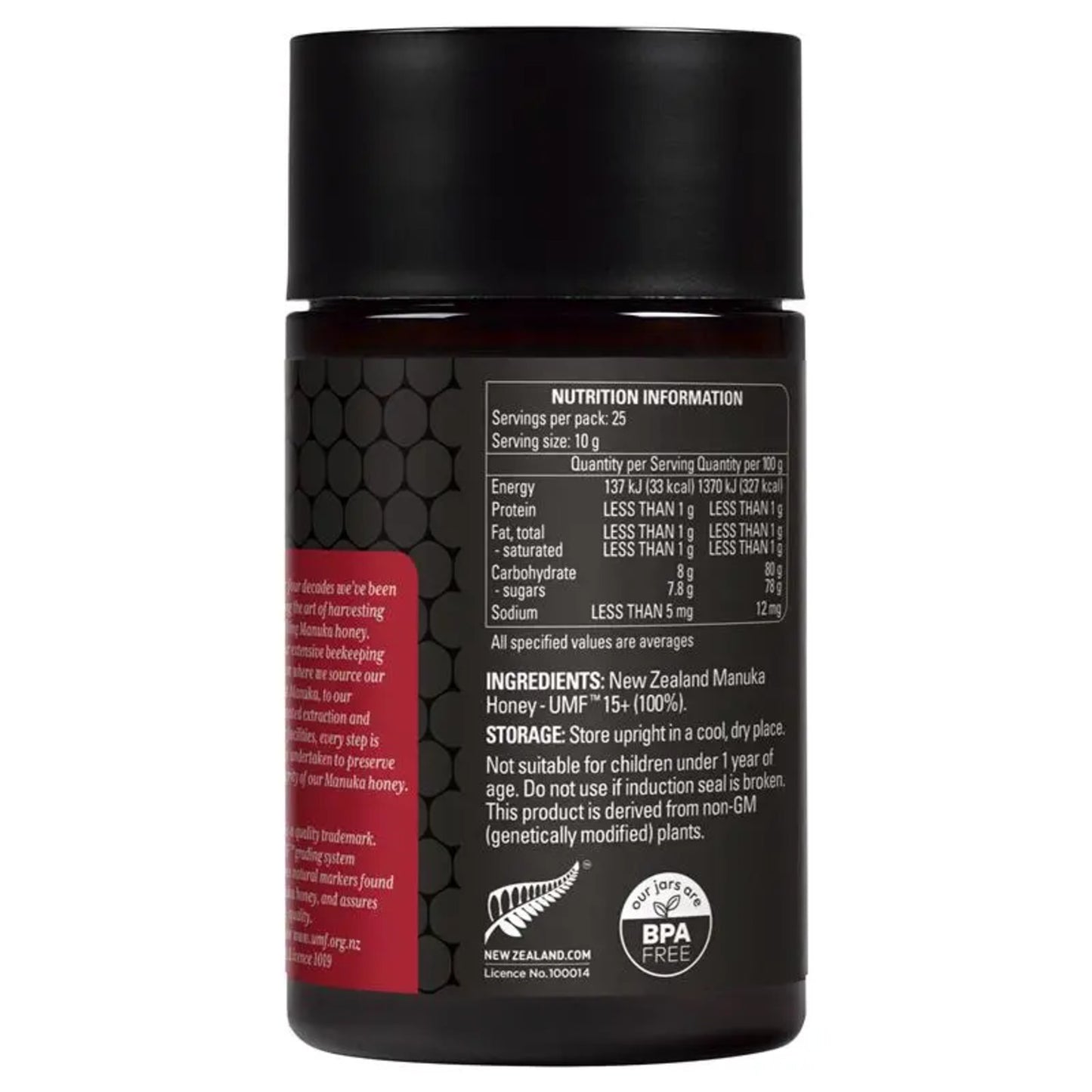 Comvita UMF 15+ 250g Manuka Honey New Zealand