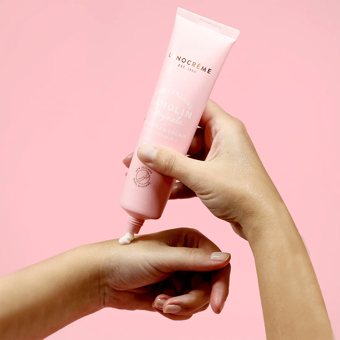 Lanocrème Lanolin Originals Hand and Nail Cream with Vitamin E - BeeVitamins