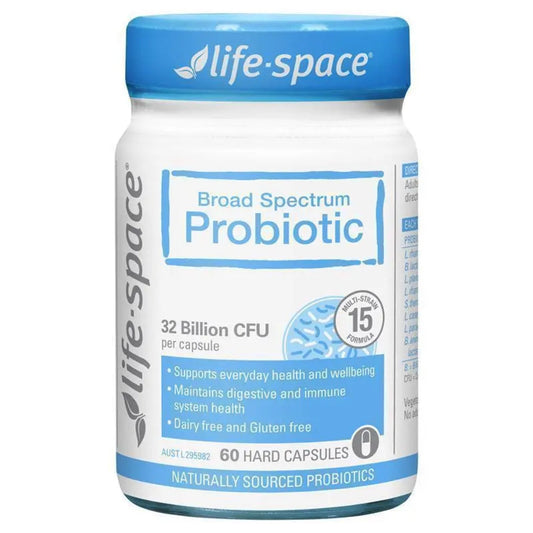 Life Space Broad Spectrum Probiotic 60 Capsules - BeeVitamins