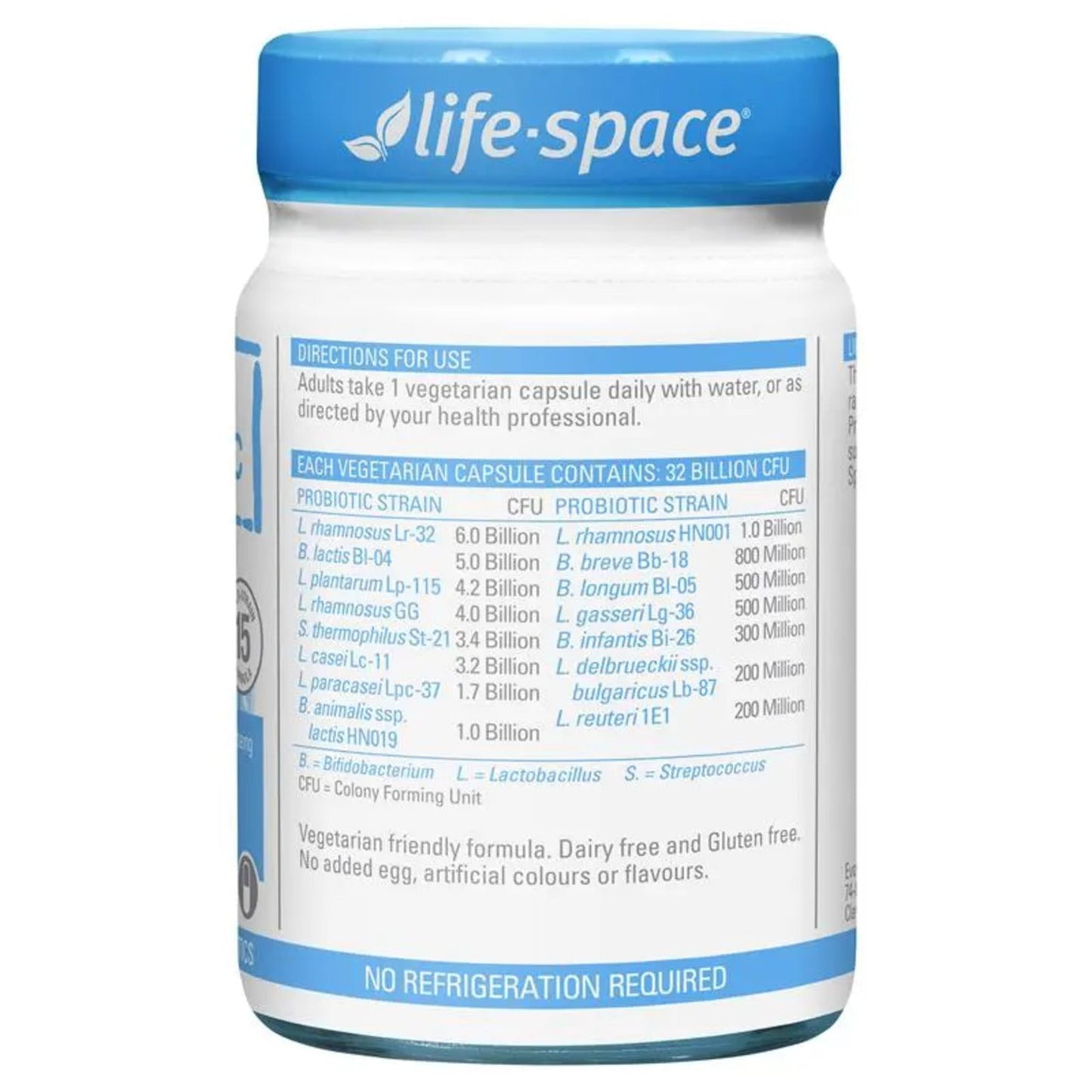 Life Space Broad Spectrum Probiotic 60 Capsules - BeeVitamins