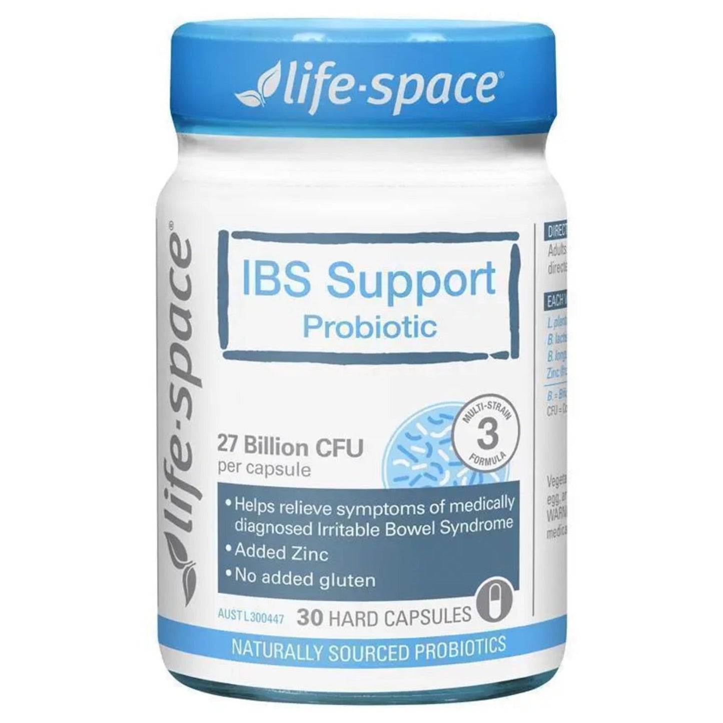 Life - Space IBS Support Probiotic 30 Capsules - BeeVitamins