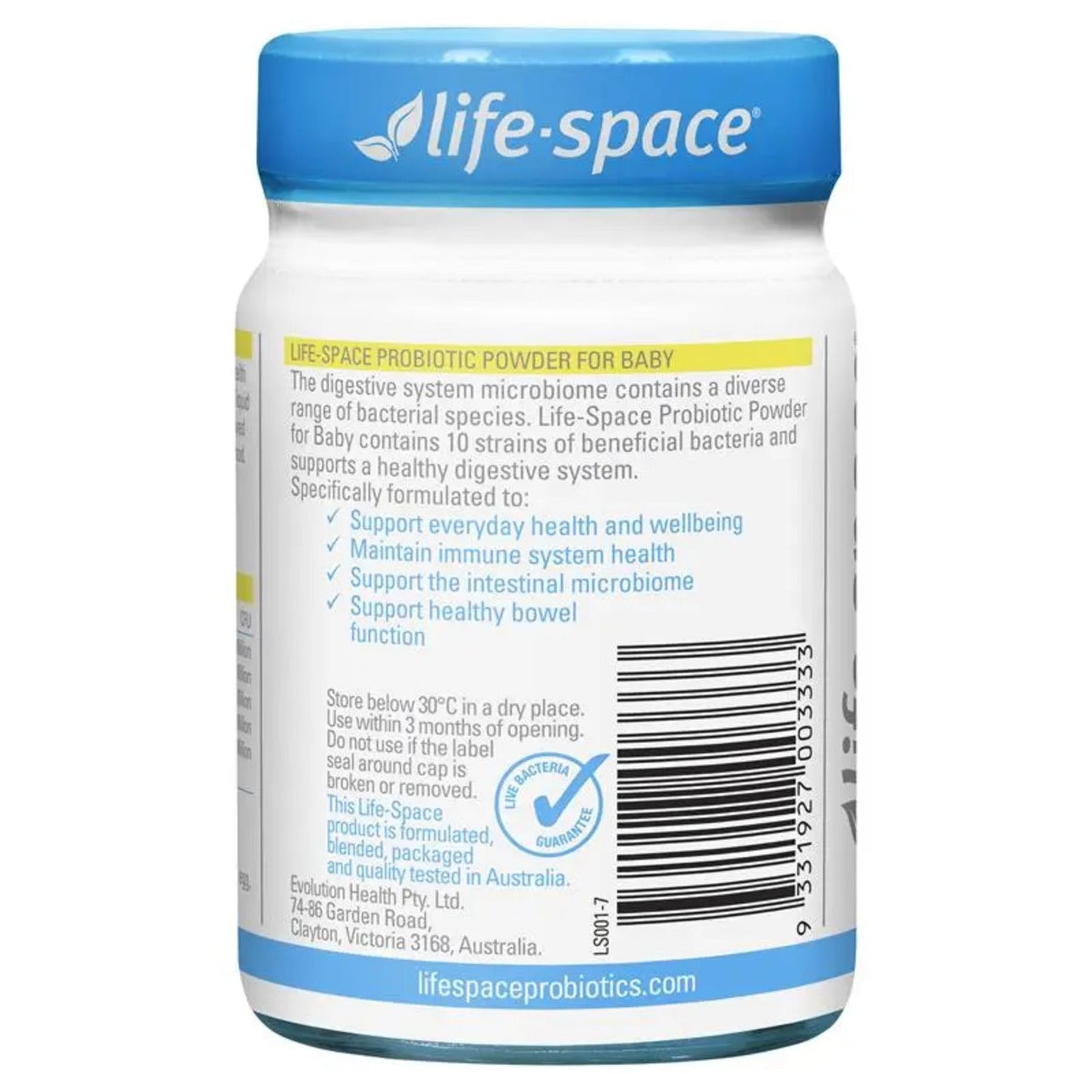 Life Space Probiotic Powder for Baby 60g - BeeVitamins