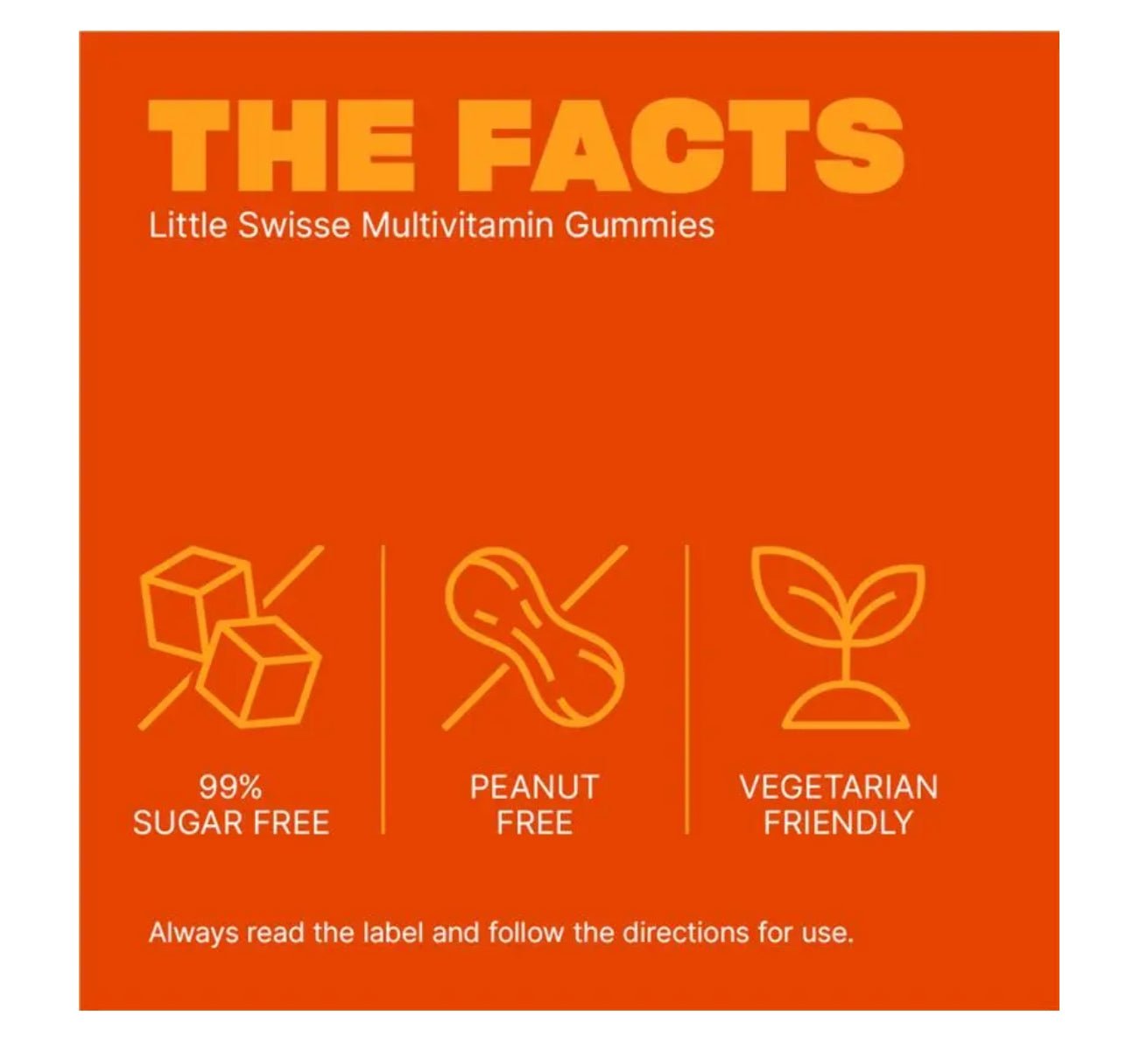Little Swisse Multivitamin Gummies 50 Pack - BeeVitamins
