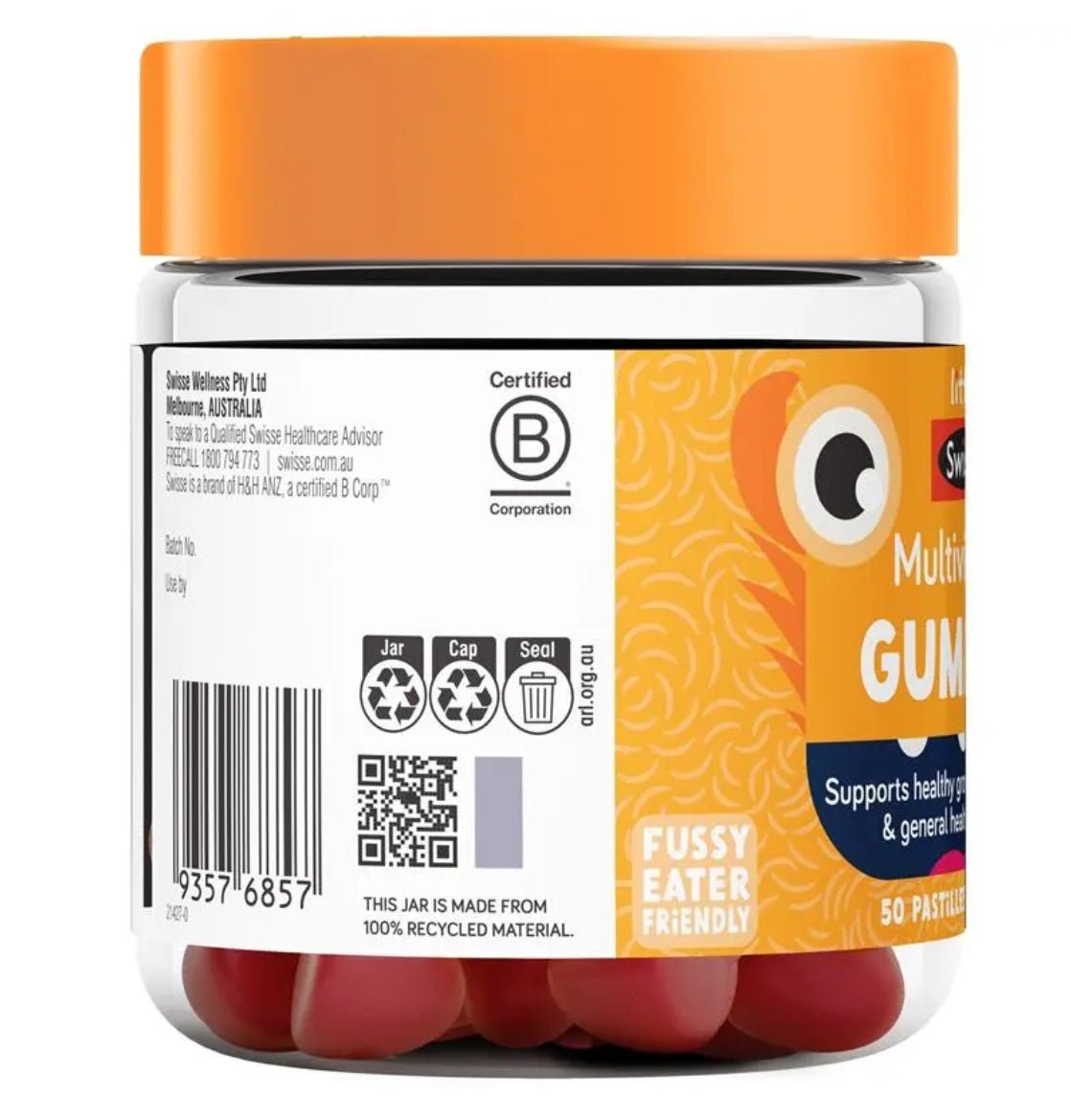 Little Swisse Multivitamin Gummies 50 Pack - BeeVitamins