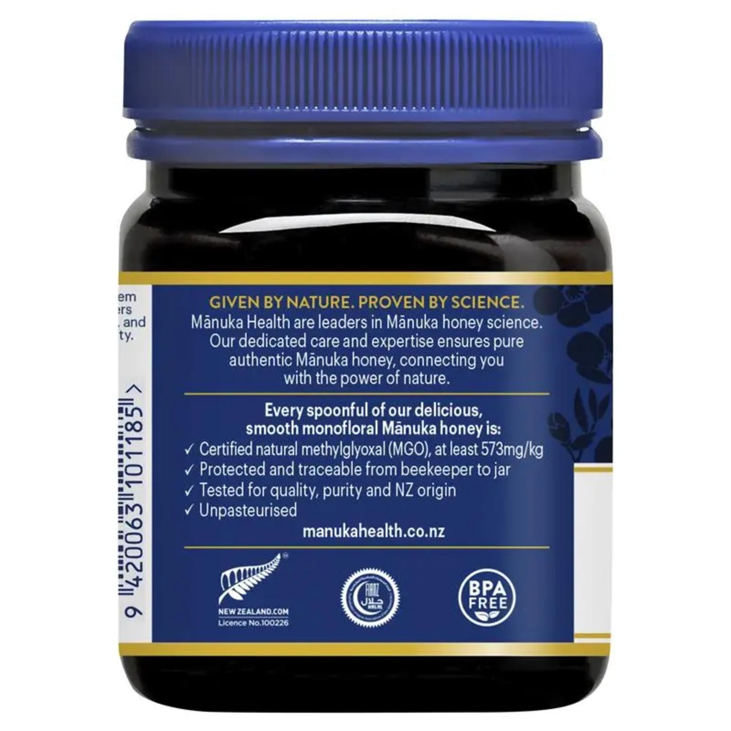 Manuka Health MGO 573+ 250g Manuka Honey New Zealand - BeeVitamins