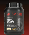 Musashi 100% Whey Protein Powder Vanilla flavour 900g - BeeVitamins