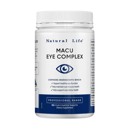 Natural Life Macu Eye Complex 12000 Plus 90 Tablets - BeeVitamins