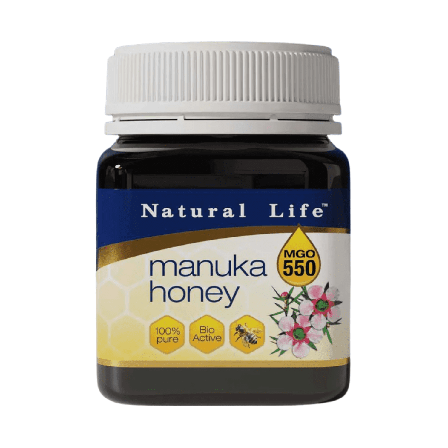 Natural Life Manuka Honey MGO 550+ 250g - BeeVitamins
