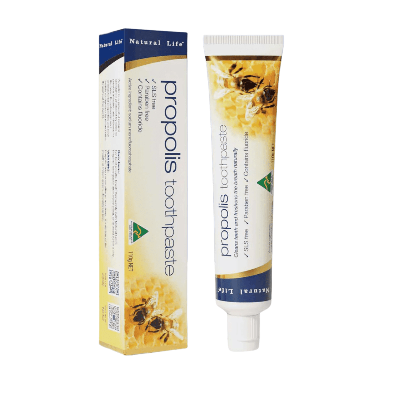 Natural Life Propolis Toothpaste 110g – BeeVitamins