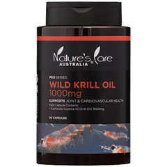 Nature's Care Pro Series Wild Krill Oil 1000mg 90 Capsules