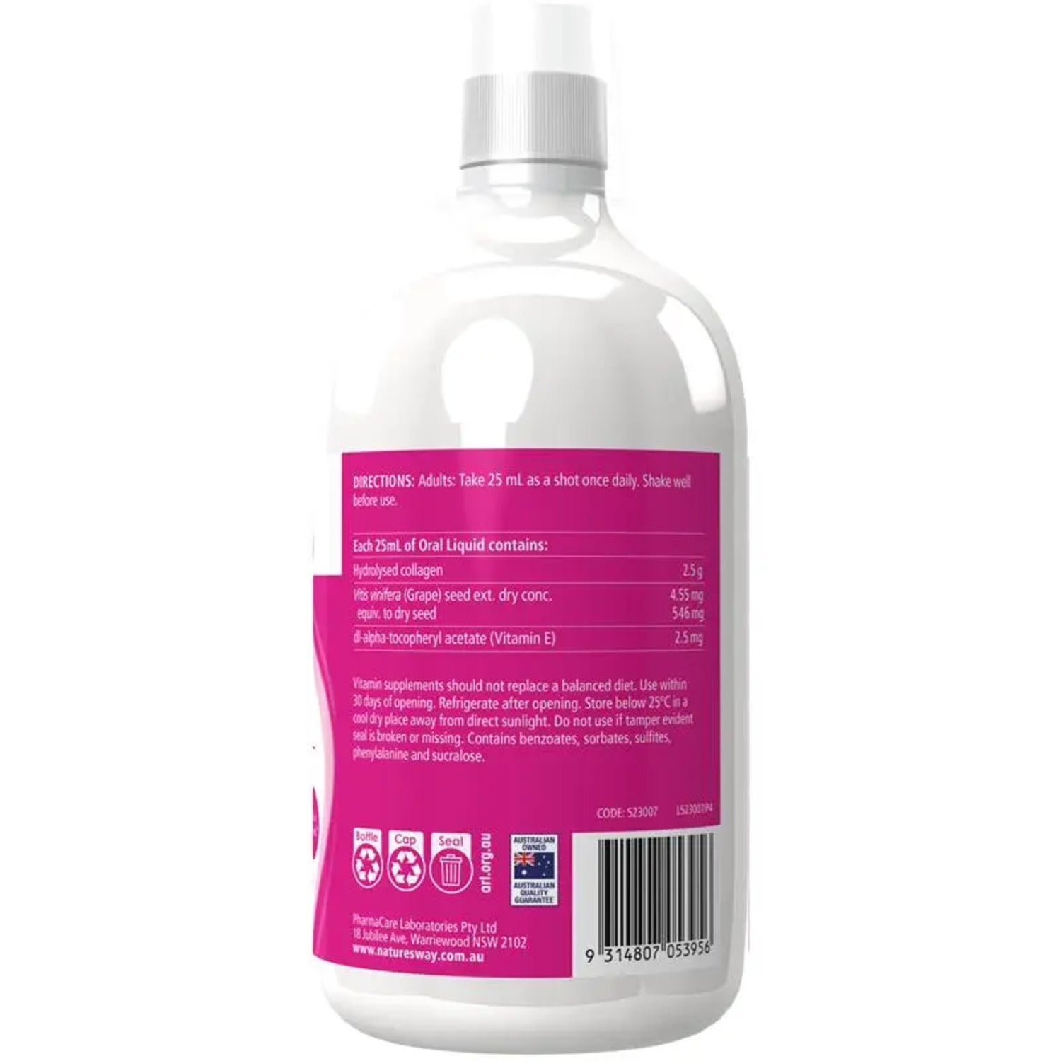Nature's Way Beauty Collagen Liquid 500mL - BeeVitamins