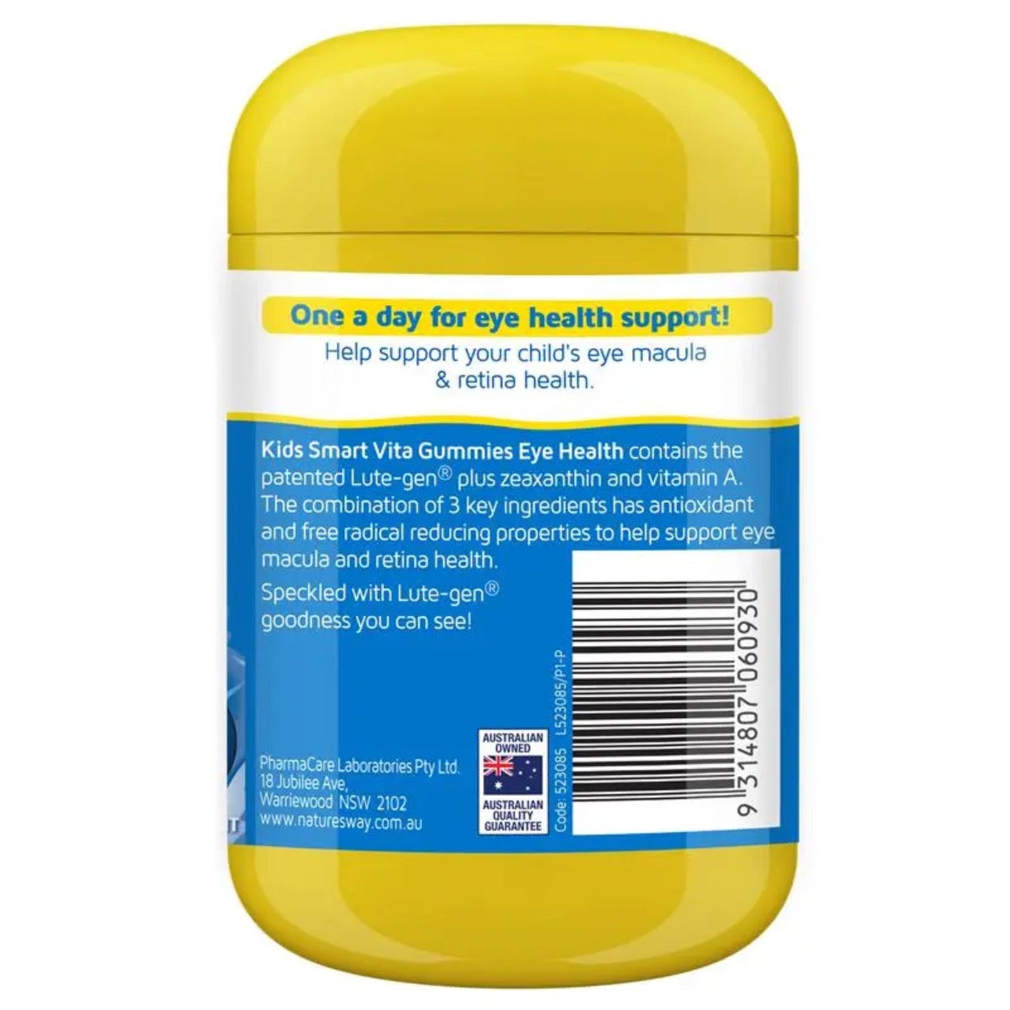 Nature's Way Kids Smart Vita Gummies Eye Health 50 Pastilles - BeeVitamins