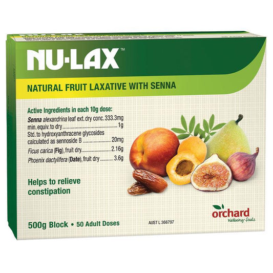 Nulax Fruit Laxative with Senna 500g - BeeVitamins