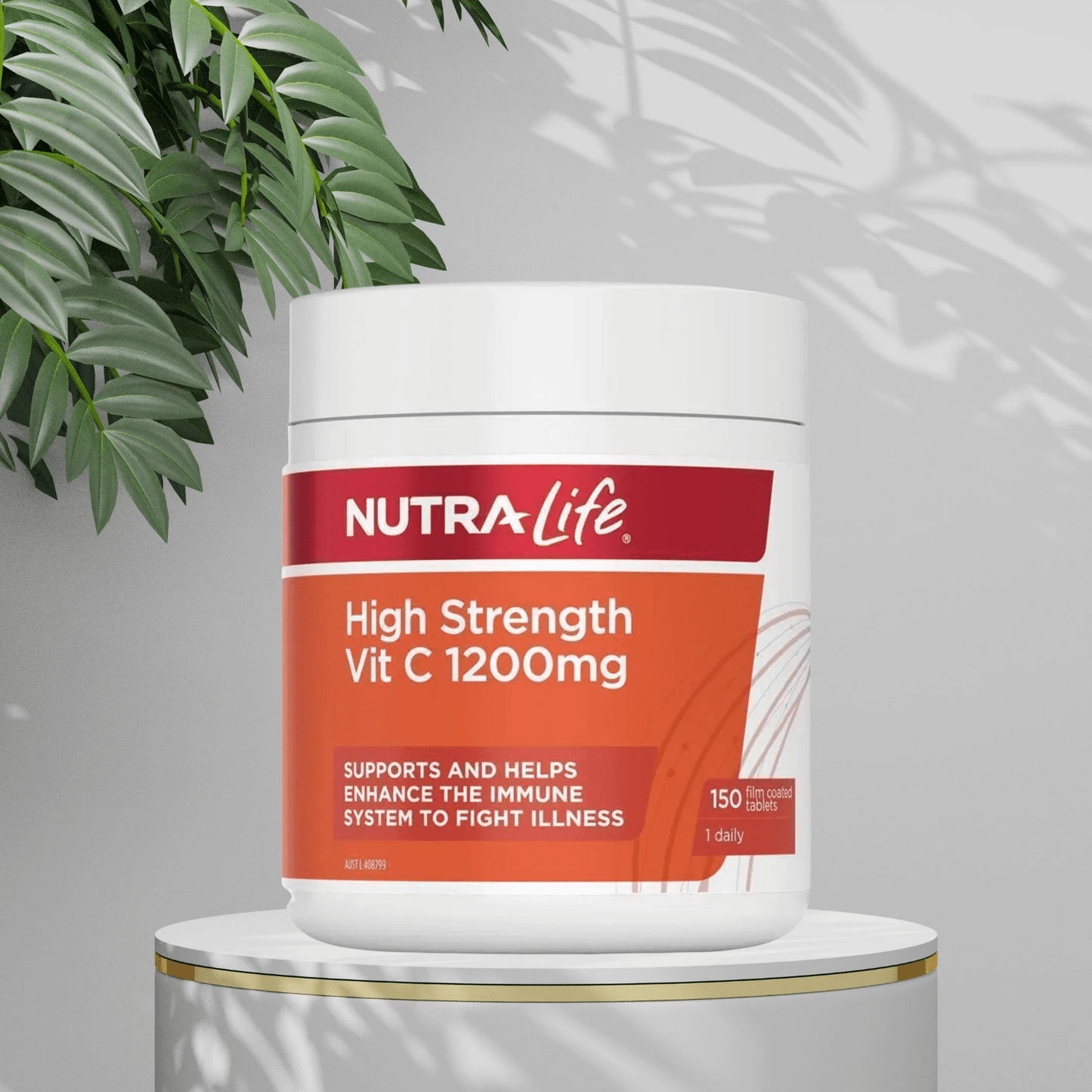 Nutra - Life High Strength Vitamin C 1200mg 150 Tablets - BeeVitamins