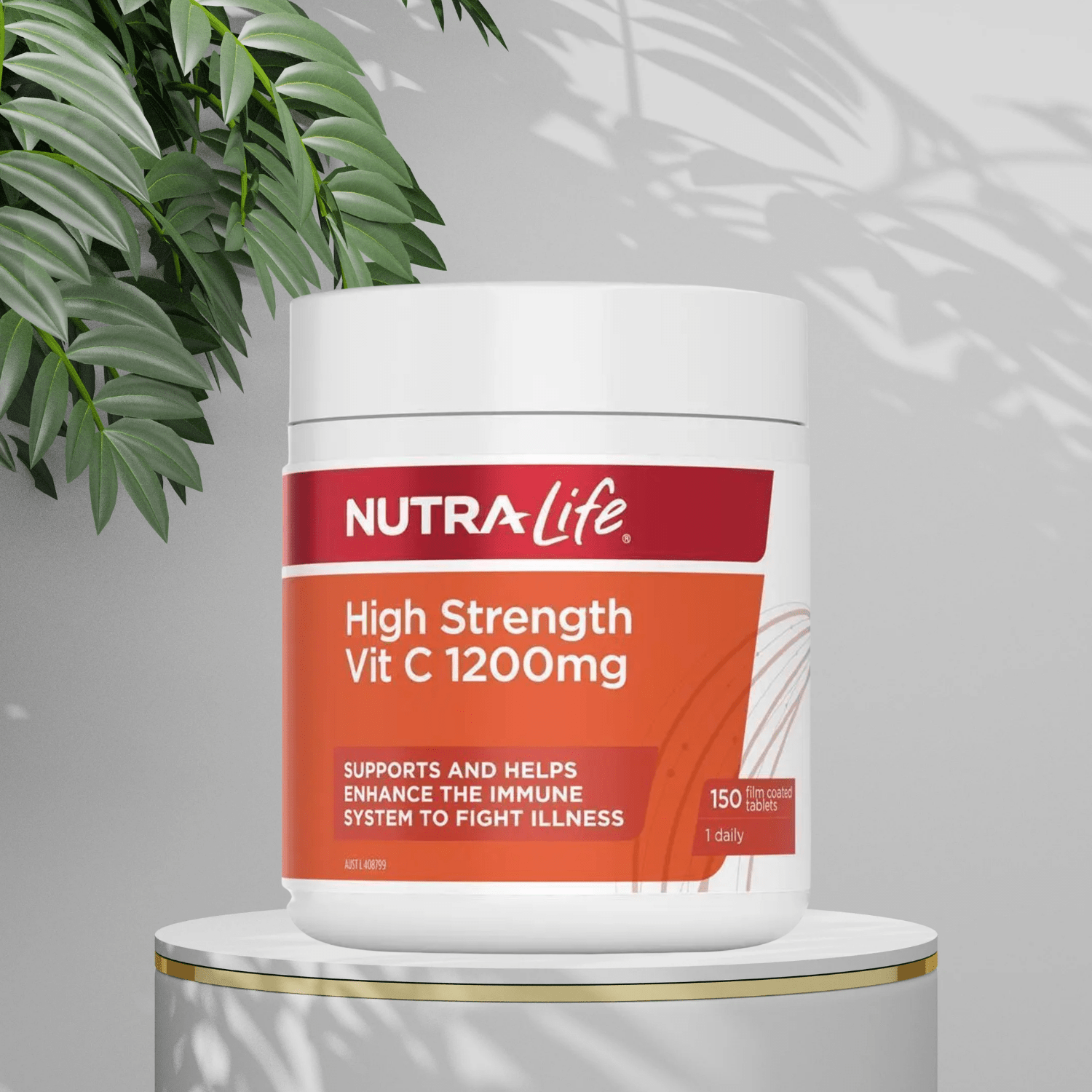 Nutra - Life High Strength Vitamin C 1200mg 150 Tablets - BeeVitamins
