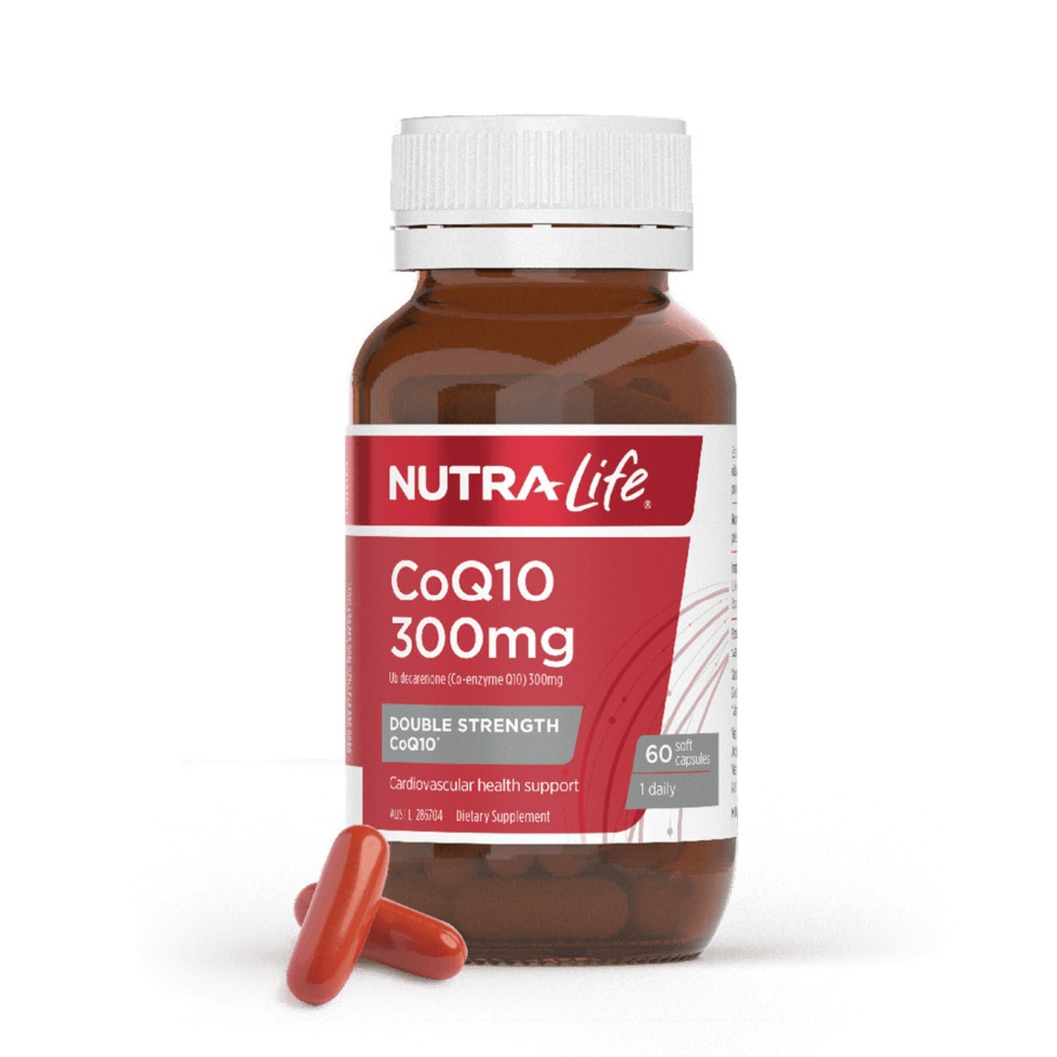 NutraLife CoQ10 300mg 60 Capsules - BeeVitamins