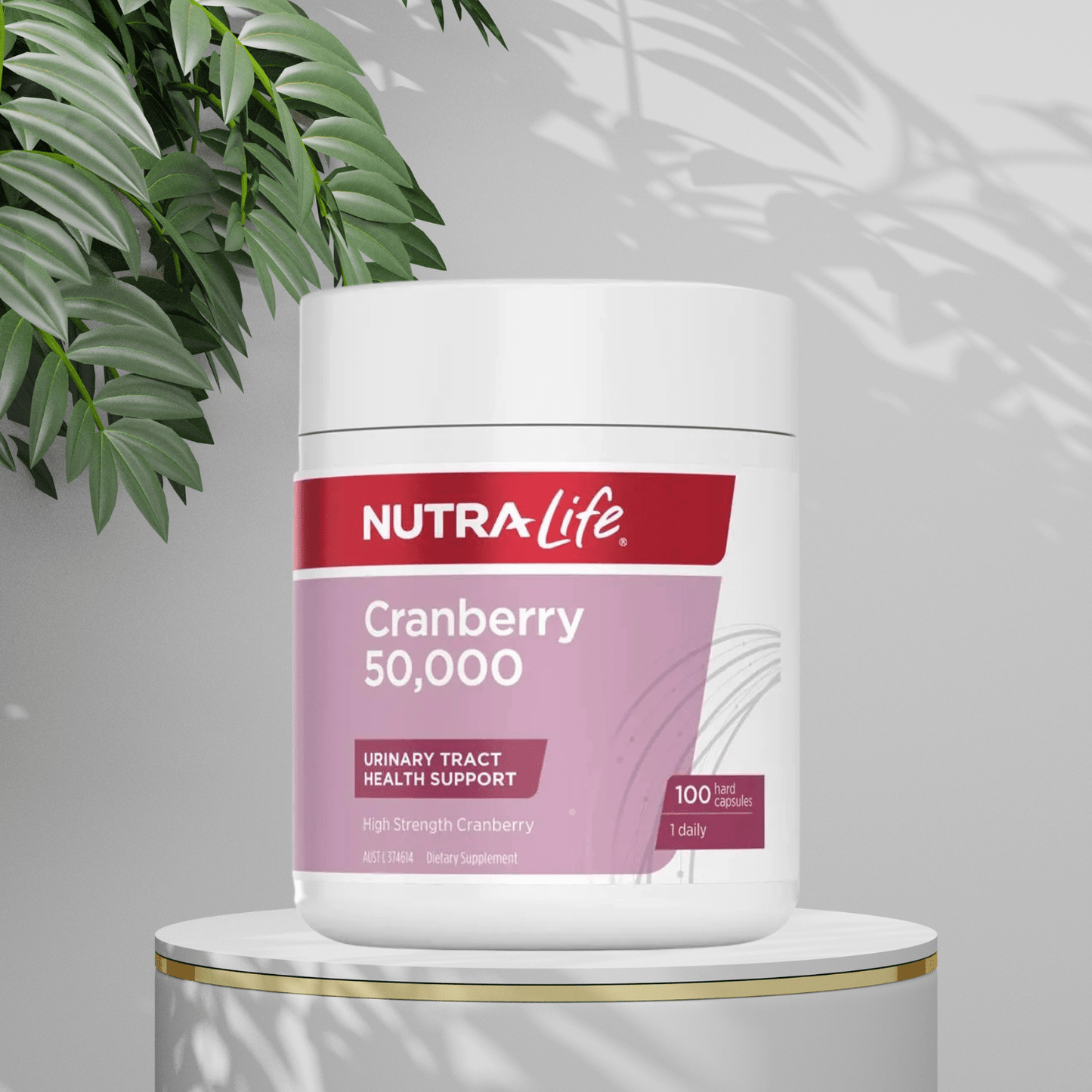 Nutralife Cranberry 50,000 / 100 Capsules - BeeVitamins