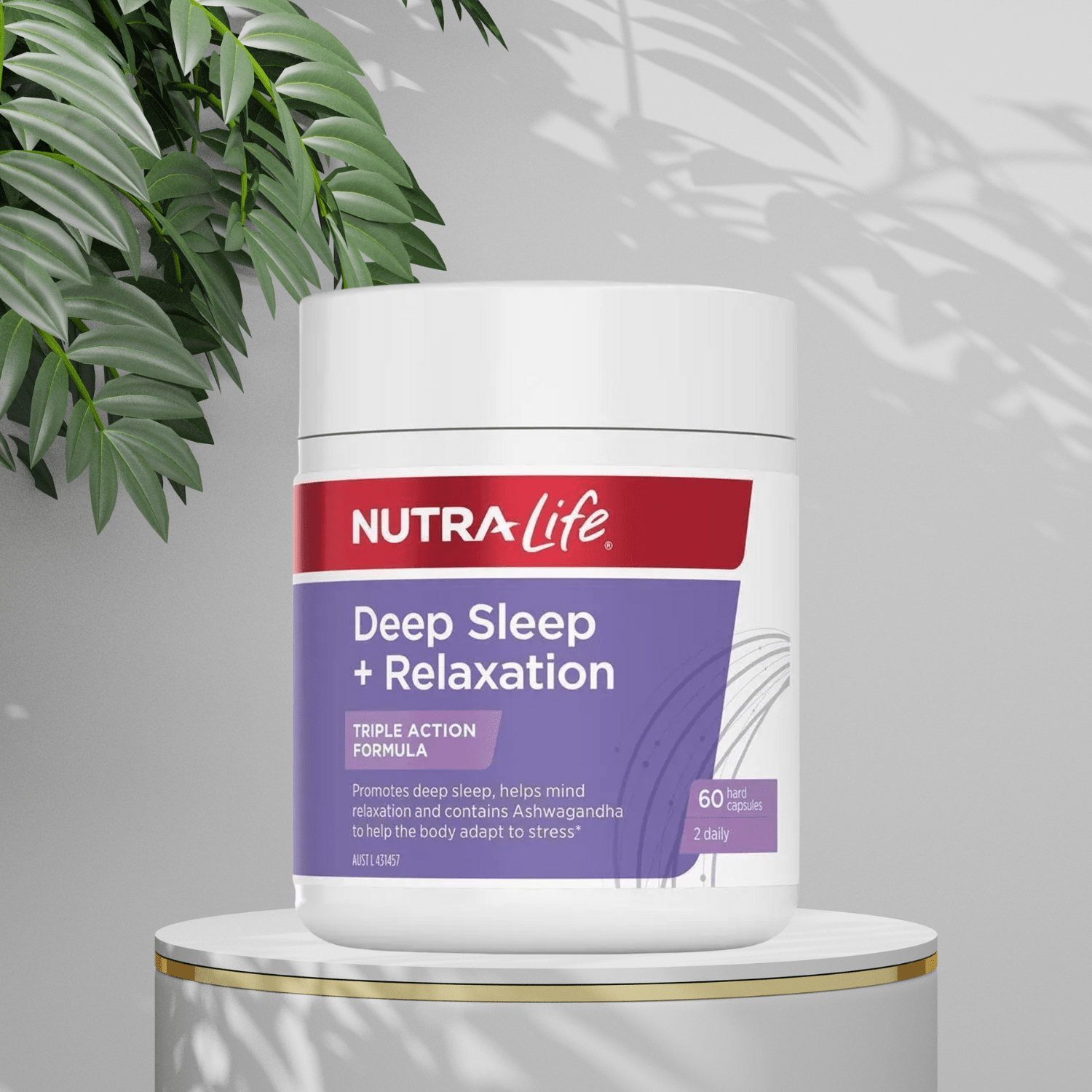 Nutralife Deep Sleep + Relaxation 60 Capsules - BeeVitamins