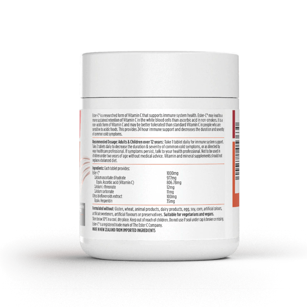 Nutralife Ester C 1000mg + Bioflavonoids 100 Tablets - BeeVitamins