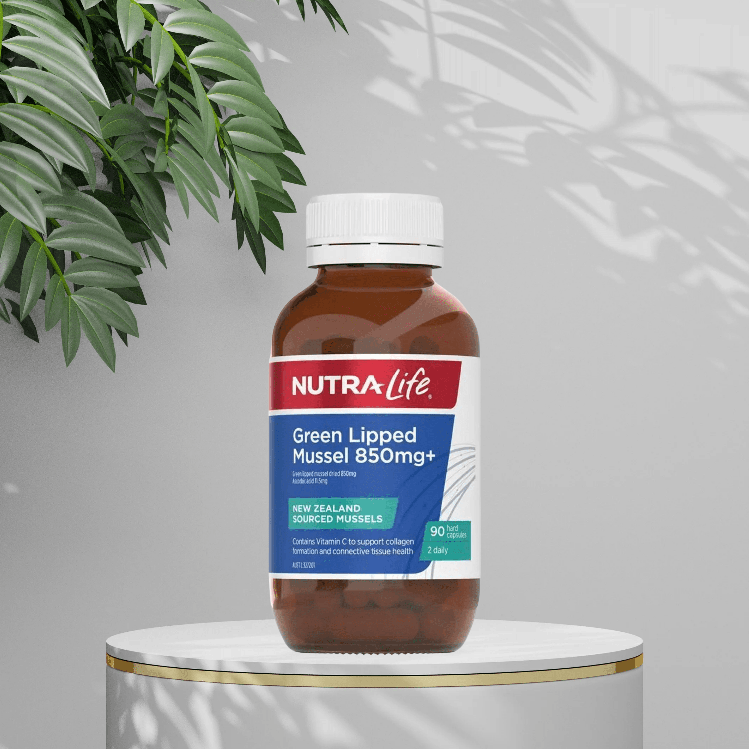 Nutralife Green Lipped Mussel 850mg 90 Capsules - BeeVitamins