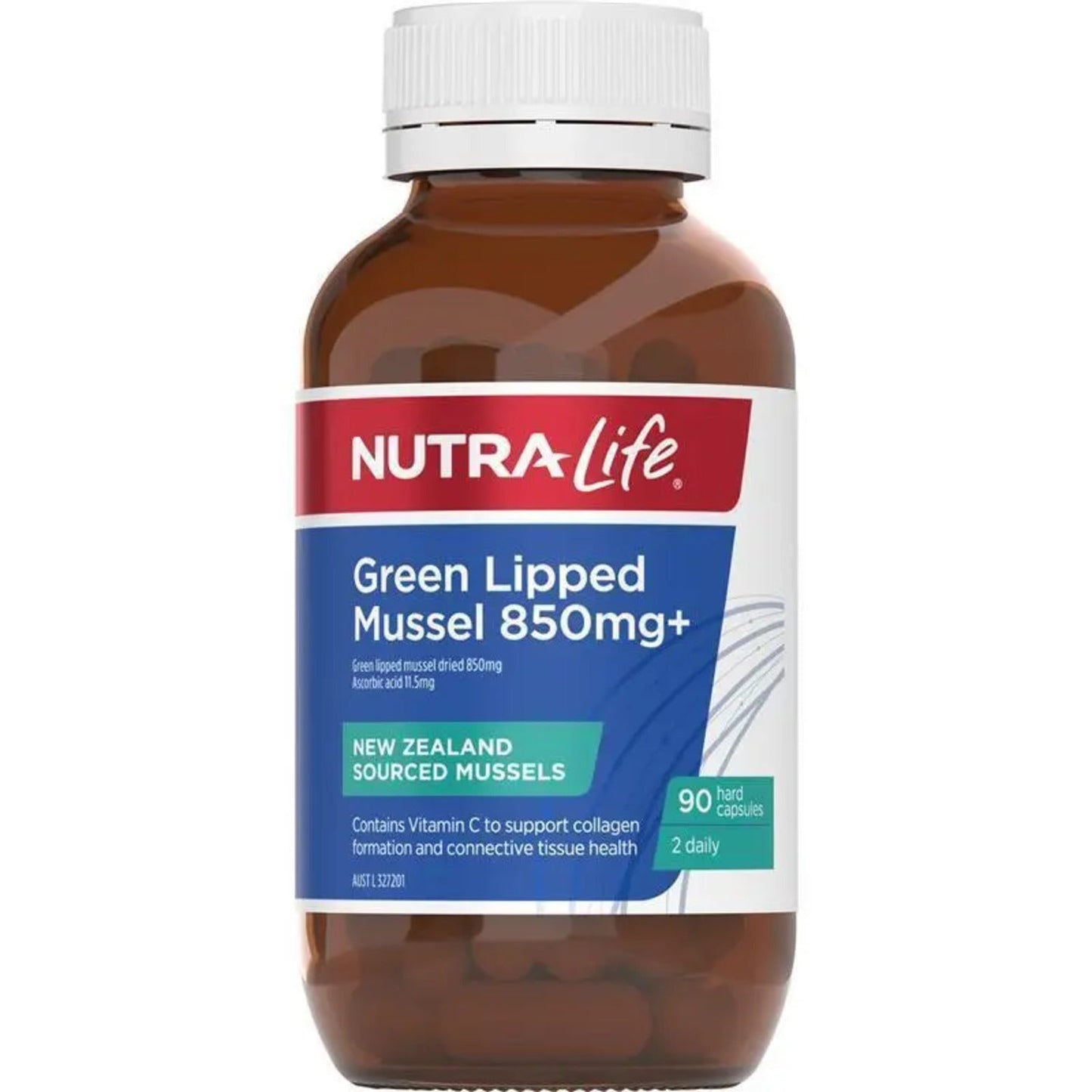 Nutralife Green Lipped Mussel 850mg 90 Capsules - BeeVitamins