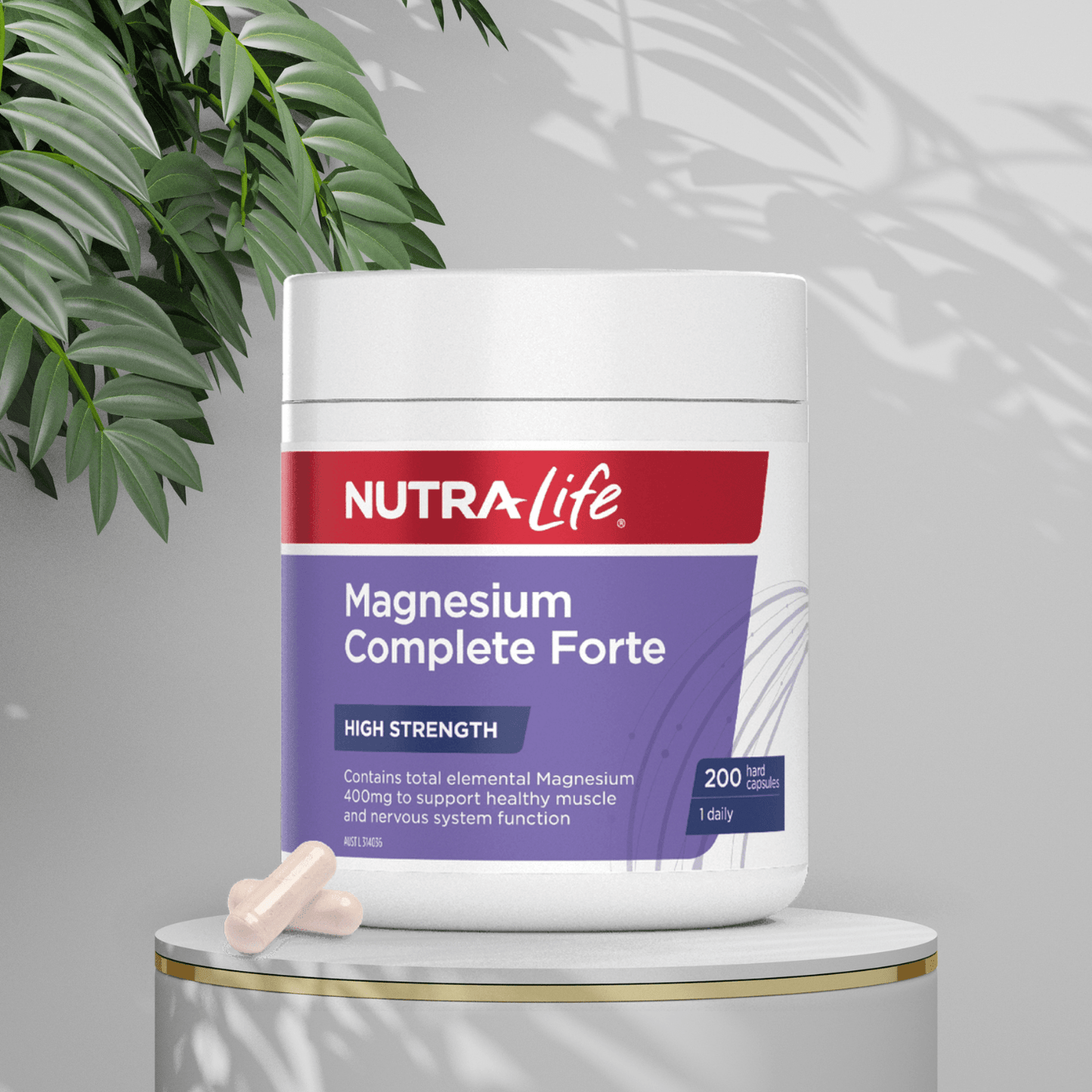 Nutralife Magnesium Complete Forte 200 Capsules - BeeVitamins