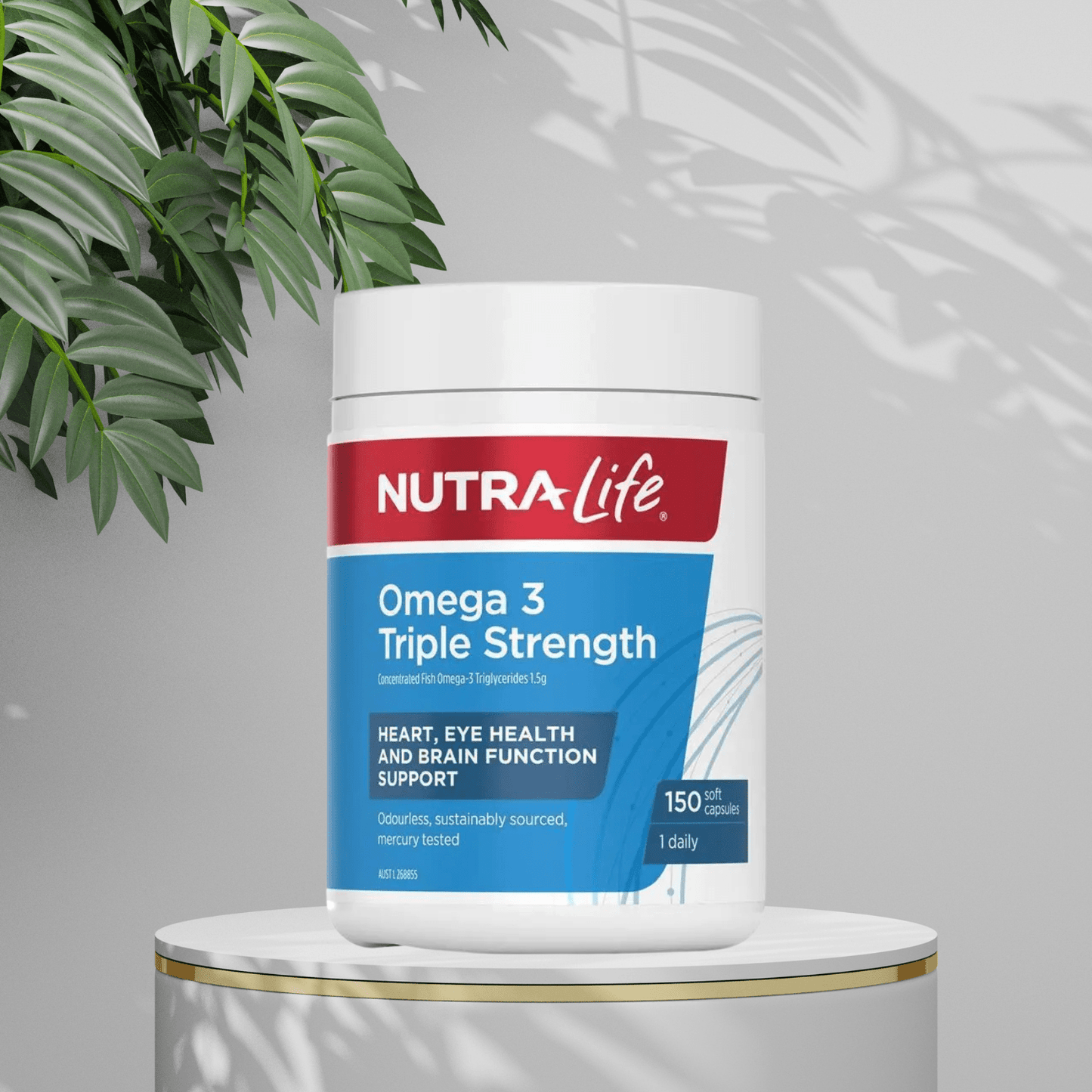 NutraLife Omega 3 Triple Strength 150 Capsules - BeeVitamins