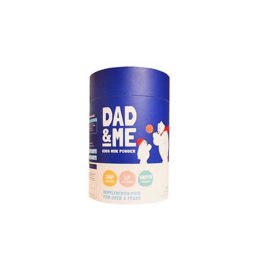 مسحوق حليب الأطفال Dad &amp; Me 16 كيسًا × 25 جرامًا (صافي 400 جرام)