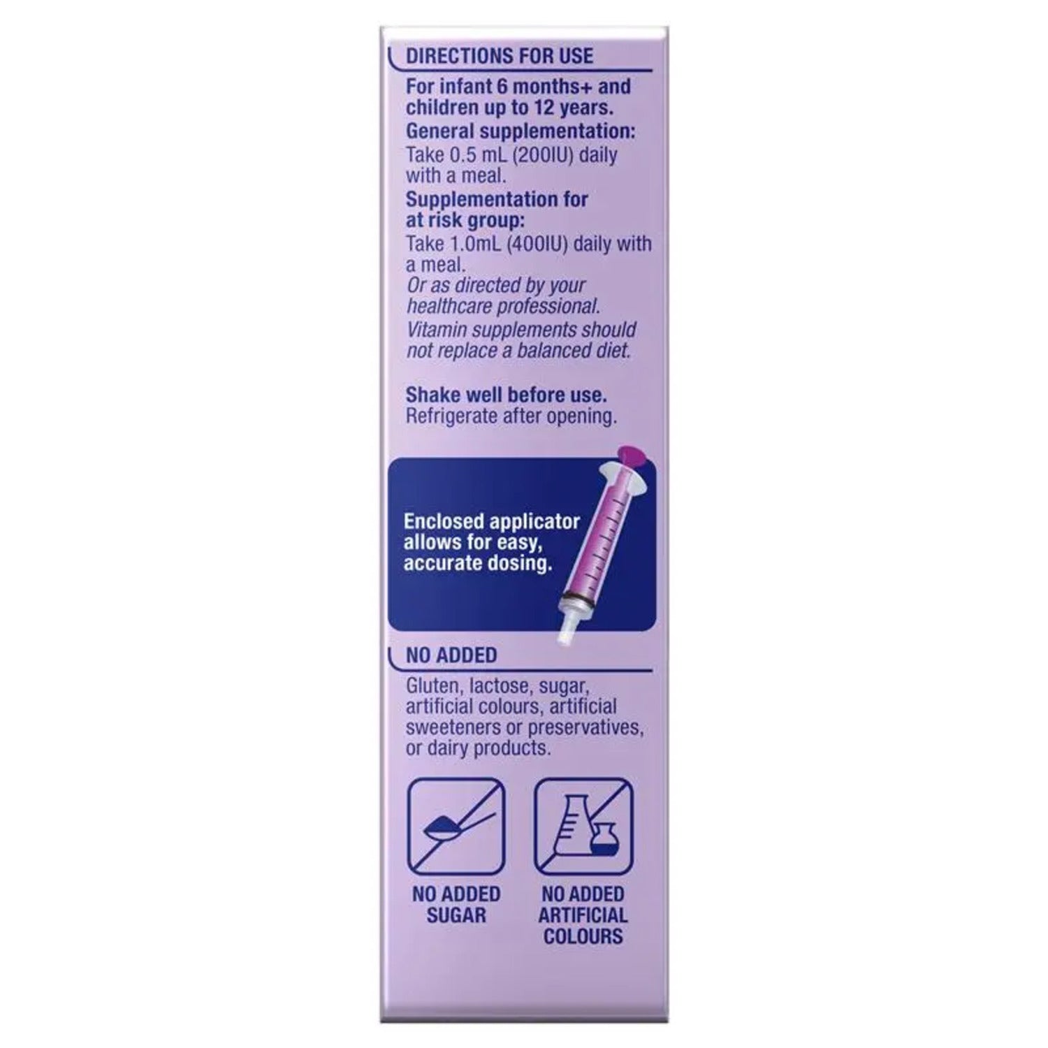 Ostelin Kids Vitamin D3 Liquid 20mL - BeeVitamins