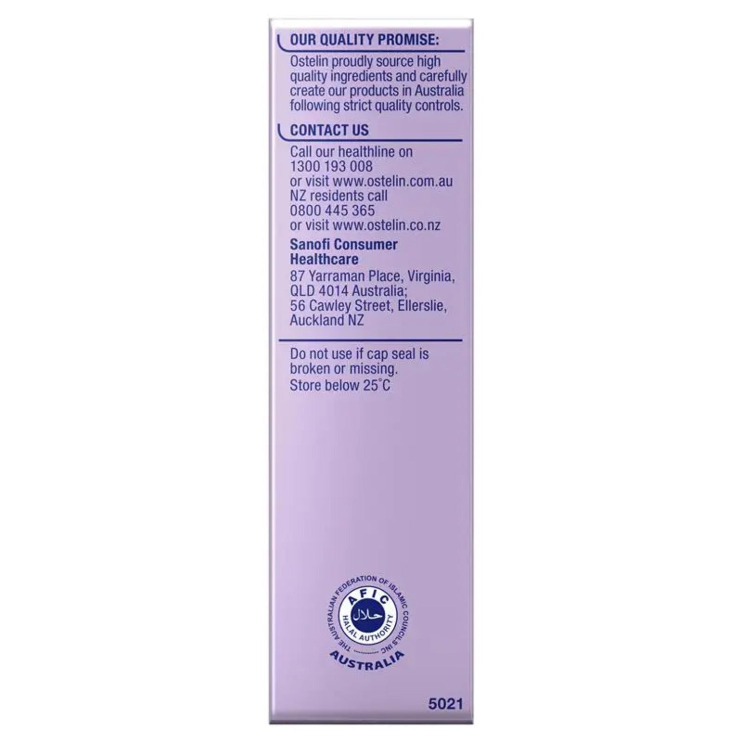 Ostelin Kids Vitamin D3 Liquid 20mL - BeeVitamins