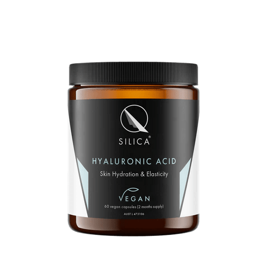 Qsilica Hyaluronic Acid 60 Vegan Capsules - BeeVitamins