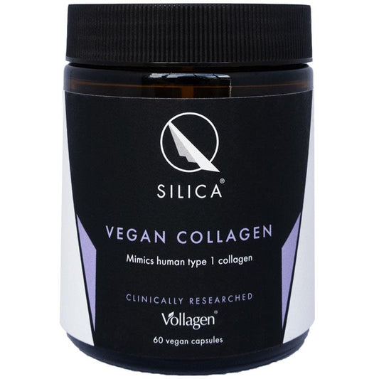 Qsilica Vegan Collagen 60 Capsules - BeeVitamins