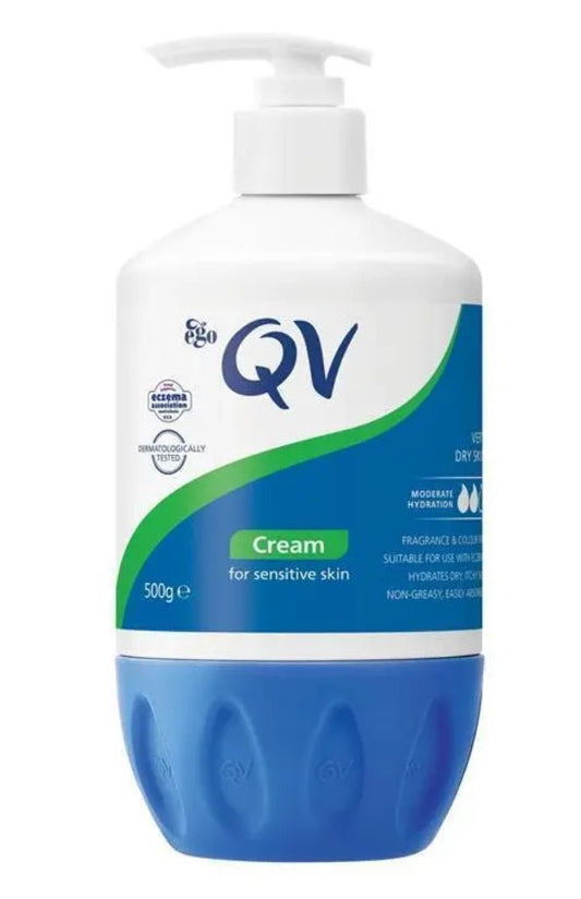 QV Cream Replenishes dry skin 500g - BeeVitamins