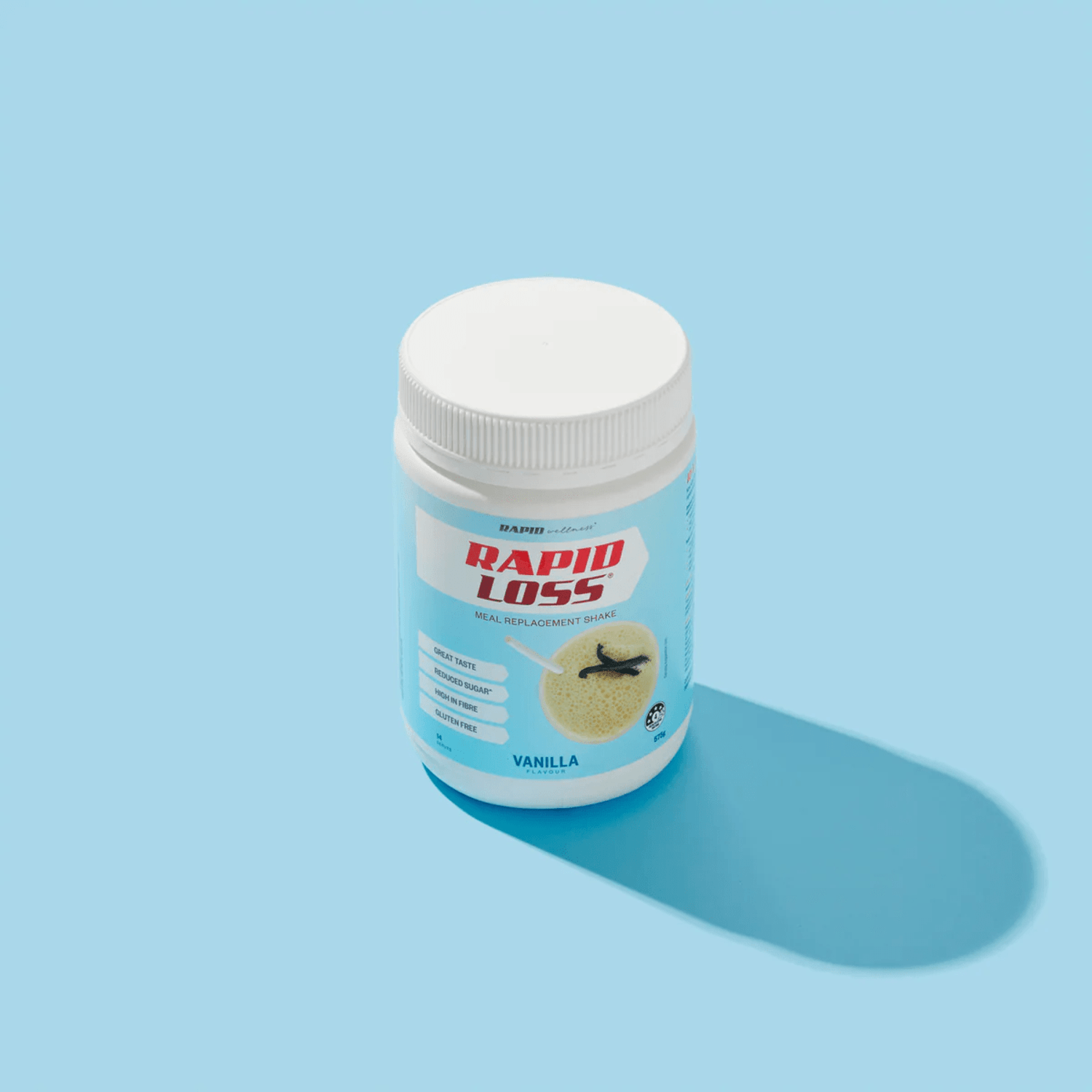 Rapid Loss Meal Replacement Shake Vanilla Flavour 575g - BeeVitamins