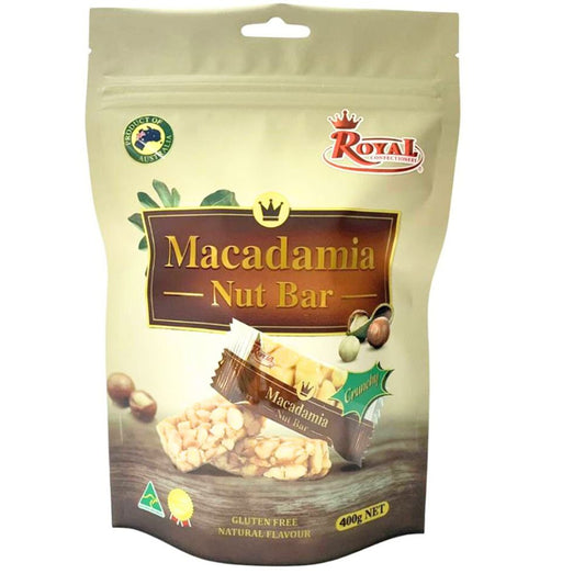 Royal Confectionery Macadamia Nut Bar 400g