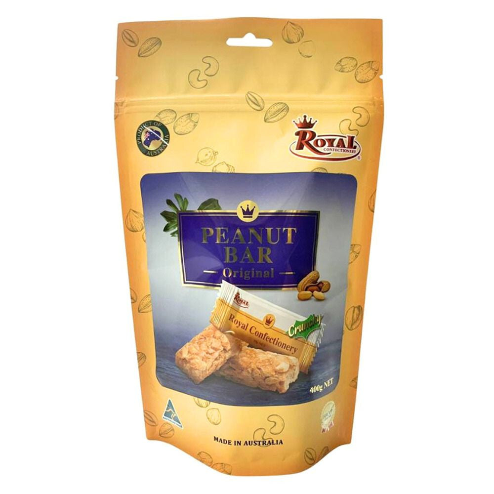 Royal Confectionery Peanut Bar 400g