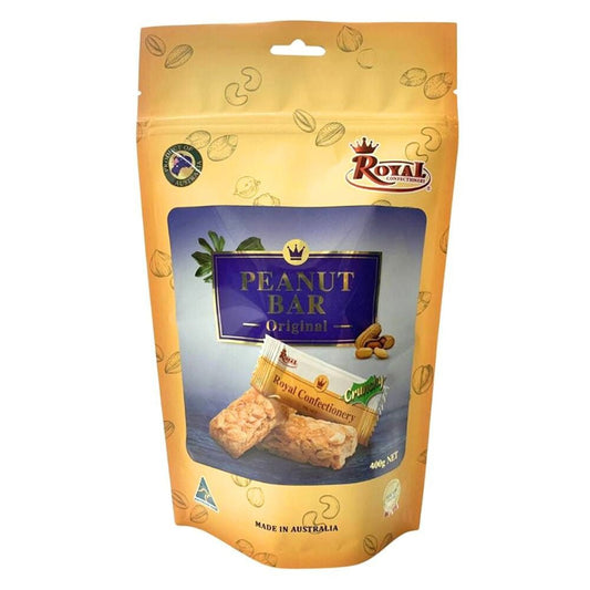 Royal Confectionery Peanut Bar 400g - BeeVitamins