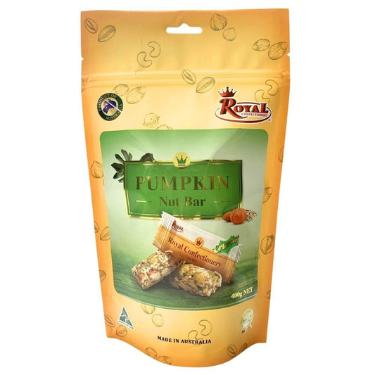 Royal Confectionery Pumpkin Nut Bar 400g - BeeVitamins